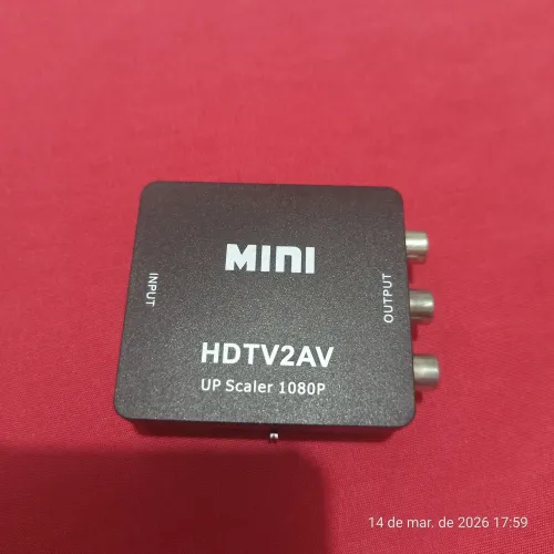 Conversor Mini Box de HDMI para AV