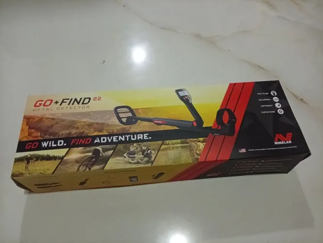 VENDO DETECTOR DE METAIS / modelo: Go find 22 / muito novo