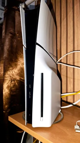 PS5 slim leitor de disco + suporte vertical