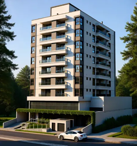 Apartamento 2 Dormitórios com Suíte - 66,90 m² - Residencial Viena
