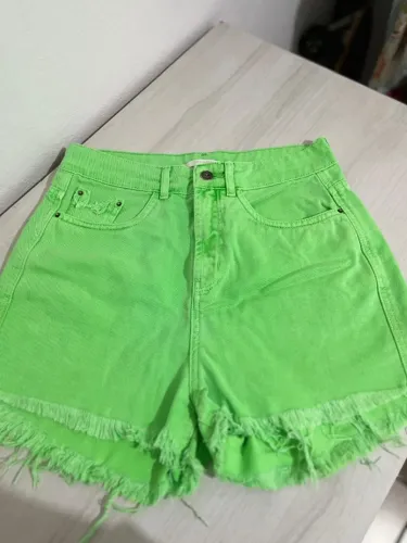 Shorts Verde Denimzero Tam 36