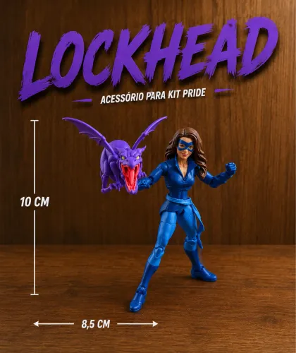 Lockheed Acessorio para Kitty Pryde Marvel Legends