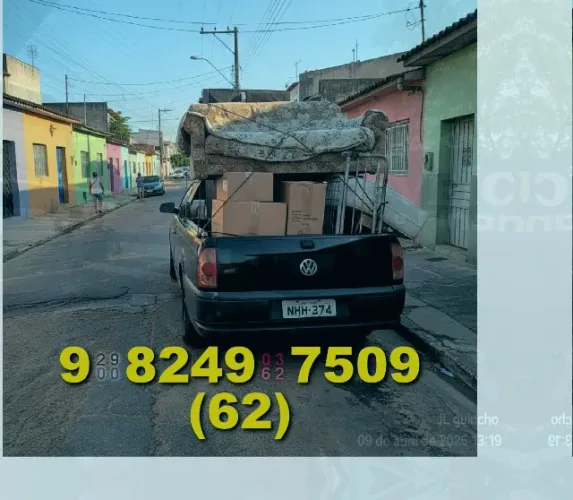 frete em vila nova, setor central, jardim goias, transporte rápido e seguro