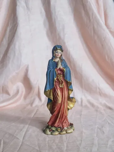 nossa senhora de Pentecostes arte decoração sacra santa santos estatueta estátua altar lar