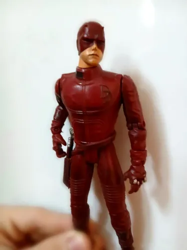 Marvel Legends Demolidor Daredevil Series 3 Raro (toy Biz) brinde revista de origem dele