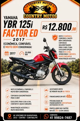Ybr 125i Factor Ed