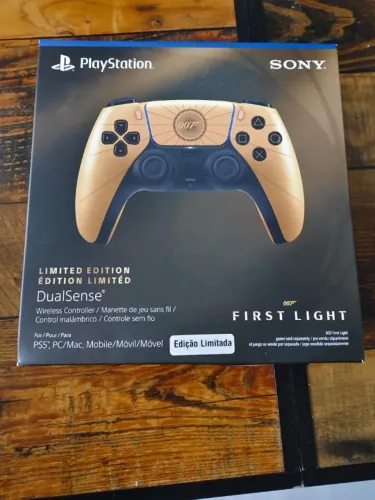Controle Joystick PS5 edição especial 007 First light Lacrado Novo playstation 5