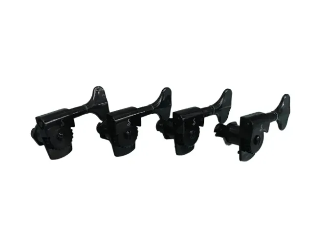 Tarraxas de Baixo Schaller Cromo Preto 4 Left M4S - Split 9,8