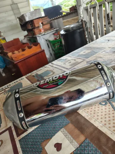 Escapamento gemoto 160