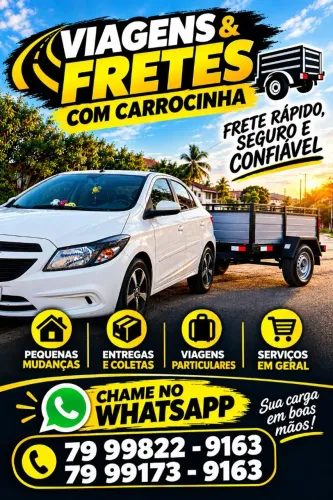 VIAGENS E FRETES