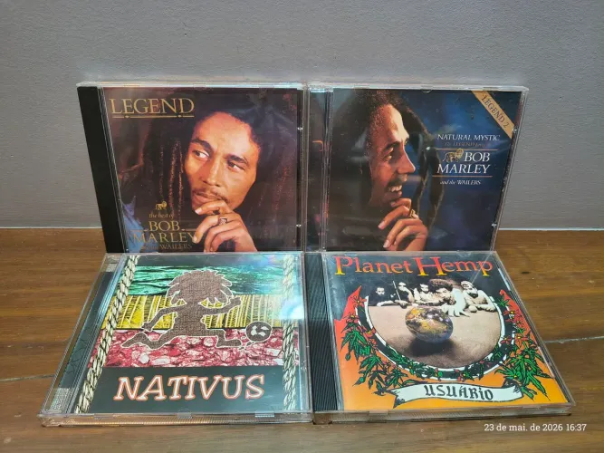 Bob Marley, Nativus e Planet Hemp cds