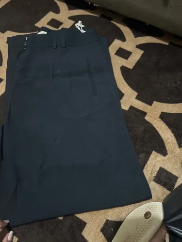 Calça social estilo pantalona