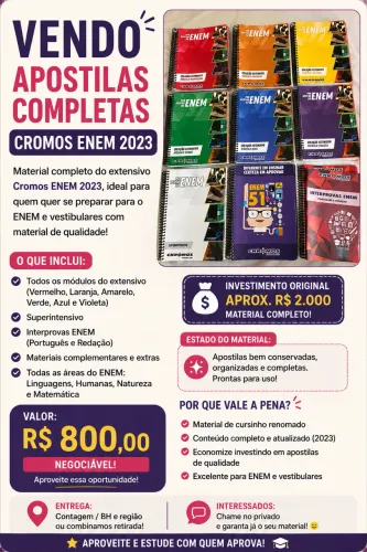 Apostilas Chromos 2023