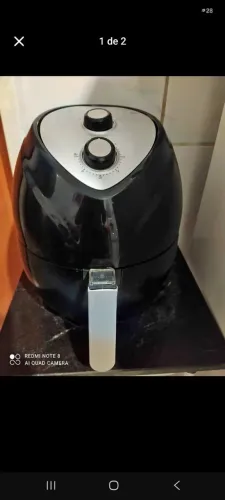 Air fryer funcionando perfeitamente