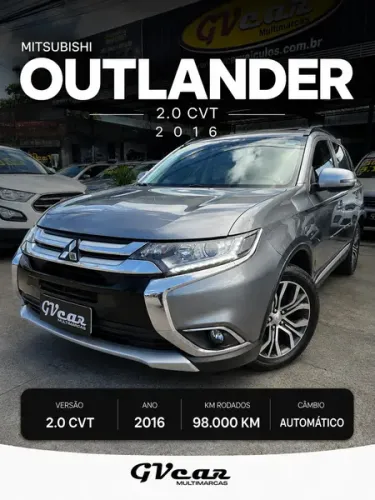 Mitsubishi Outlander 2.0 16V 160cv Aut. 2016