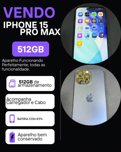 IPHONE 15 PRO MAX 512GB