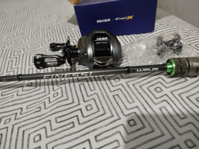 Vende-se kit de pesca vara da Maruri+carretilha cast.x