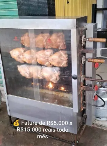 Máquina para assar frango para o seu Negócio e Comércio