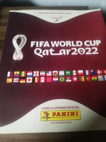 Álbum Copa do Mundo Qatar 2022 Completo + Figurinha Messi Legend Extra Sticker