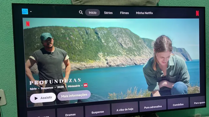 Smart TV Samsung 4K 50 em perfeito estado