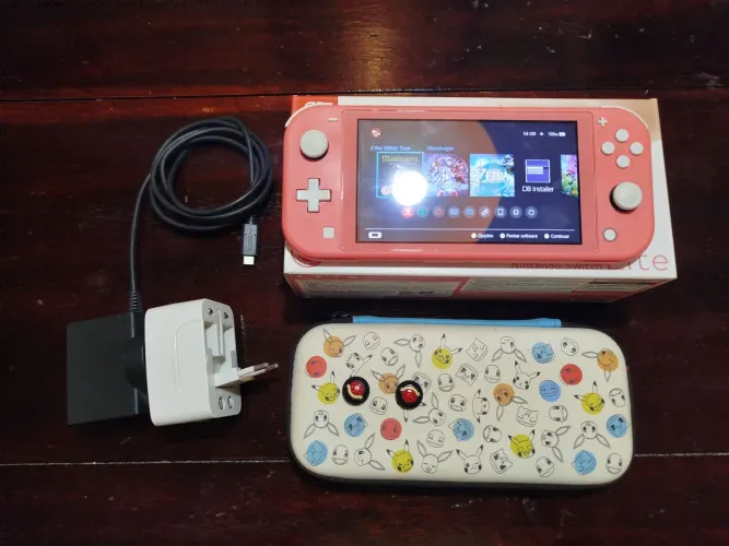 Nintendo switch lite (DESBLOQUEADO)