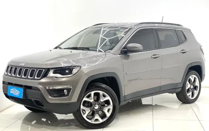 JEEP COMPASS LONGITUDE D 2019 COMPLETA UNICO DONO CHAVE RESERVA E MANUAL