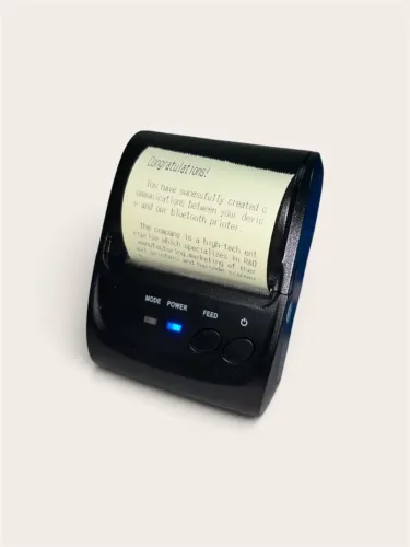 Mini Impressora Térmica MINI58 58mm Portátil Bluetooth