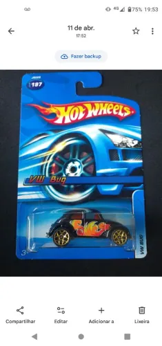Hot Wheels VW BUG Black!
