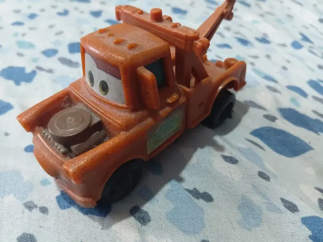 Mate Tow Mate Disney Cars oficial plástico duro balança esq dir igual ao filme