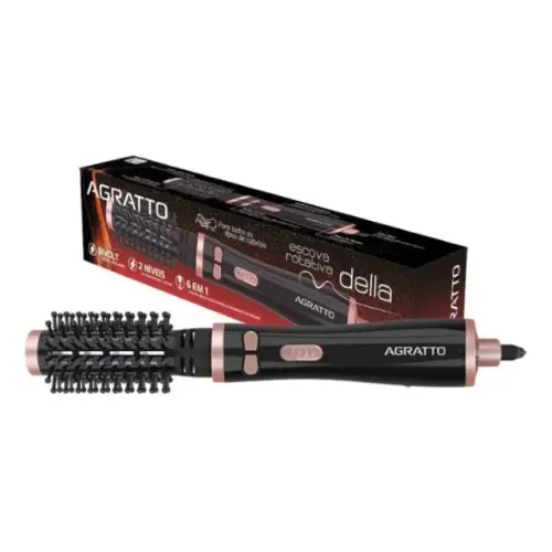 Escova de Cabelo Rotativa Della ECR 03 Bivolt Seletivo 1200