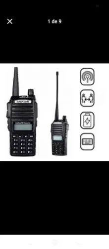 Vende-se rádio HT VHF/UHF aperto pra aviação..