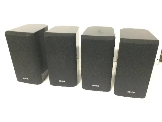 4 caixas de som denon