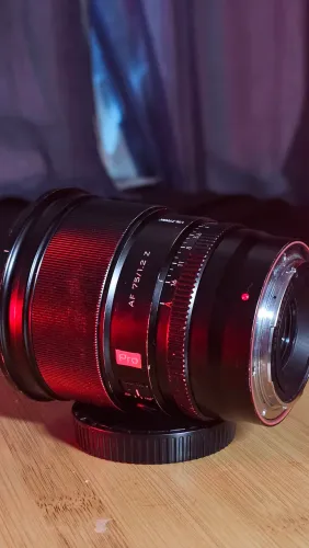 Viltrox 75mm 1.2 nikon Z