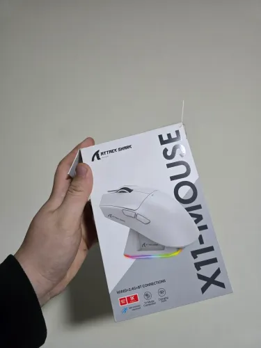 Mouse attack shark x11 preto
