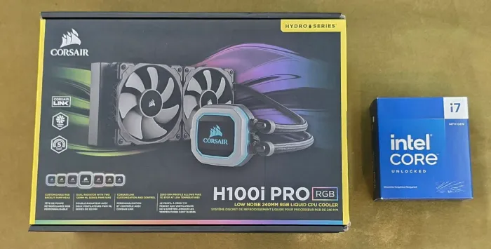 Corsair H100i Pro RGB Intel AMD 240mm
