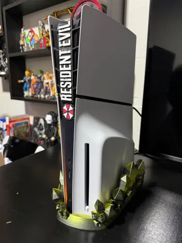 Base vertical PS5 slim com leitor