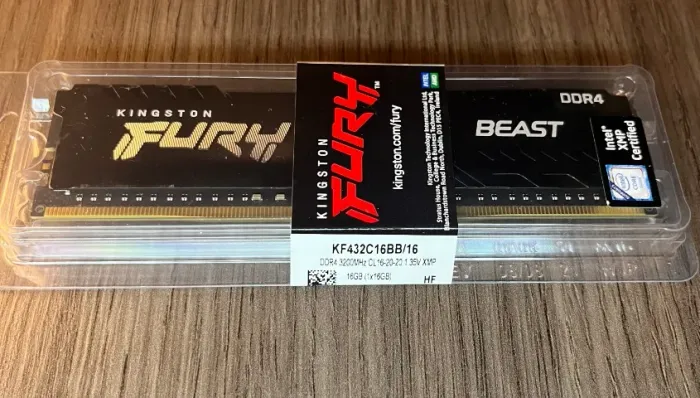 Memoria RAM Kingston Fury DDR4 16GB 3200MHz Desktop