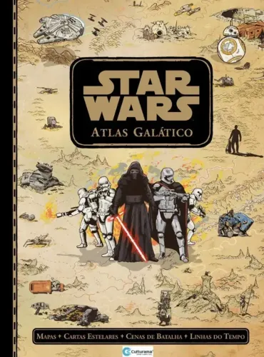 livro Star Wars: Atlas Galáctico, ilustrado por Tim McDonagh