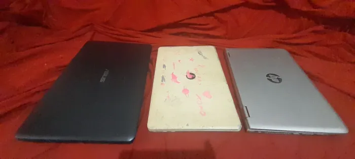 3 notebooks para retirada de pecas