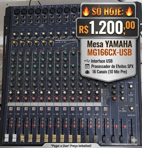 Mesa Yamaha MG 166cx usb