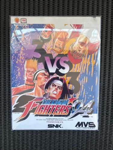 Jogo The King Of Fighters 94 Neo Geo MVS Original Caixa Retrô
