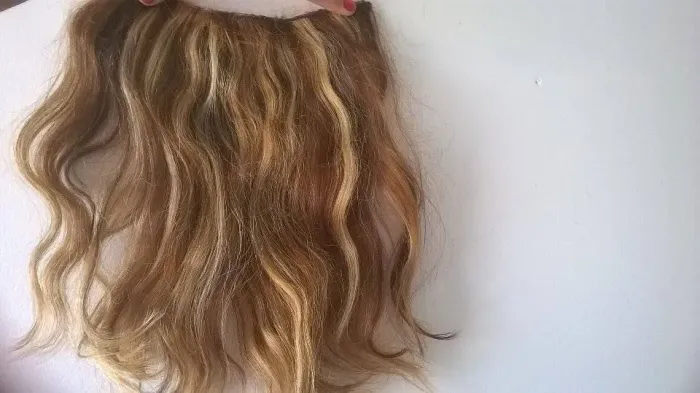 MEGA HAIR TIC TAC NATURAL 30CM - VOLUME IMEDIATO + MECHAS ILUMINADAS