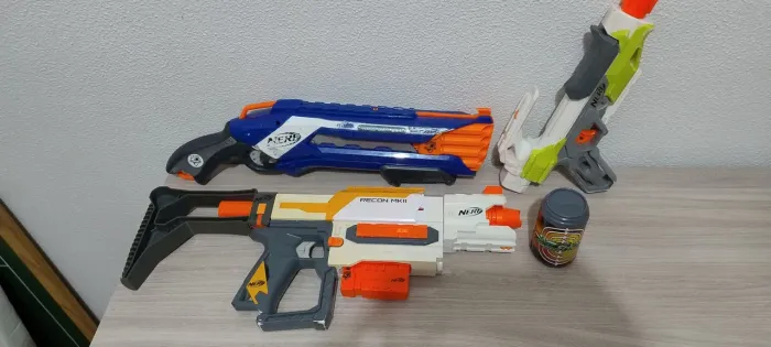 Lote 3 Nerfs originais Hasbro