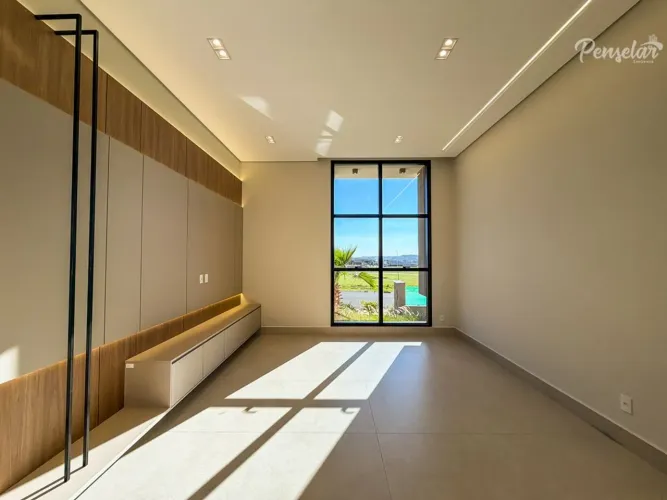 Indaiatuba - Casa a Venda, 3 Suítes com Closet, Escritório, Piscina