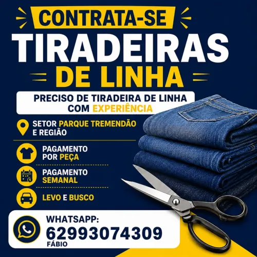 Preciso de tiradeira de linhas
