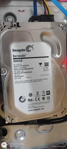 HD 2 terás marca Seagate