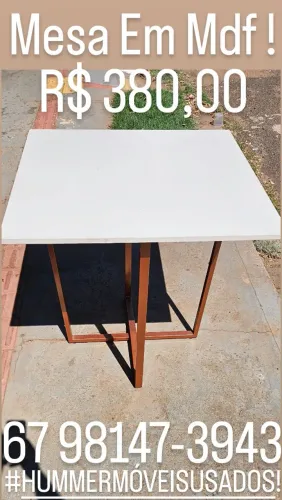 Vende - Se Mesa Em Mdf !