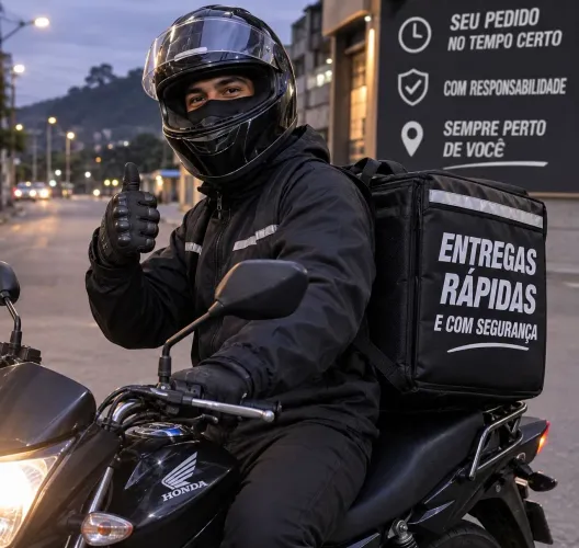 ENTREGADOR/MOTOBOY - RÁPIDO, RESPONSÁVEL E PONTUAL