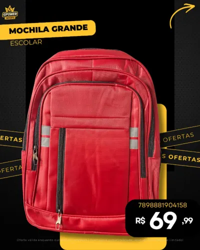 MOCHILA GRANDE ESCOLAR