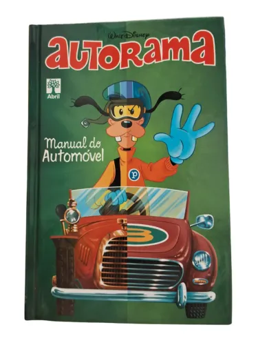 Livro Autorama, Manual do Automóvel - Disney Capa Dura
